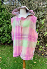 Load image into Gallery viewer, X-Large Women’s Woollen Vest Pink and Lime