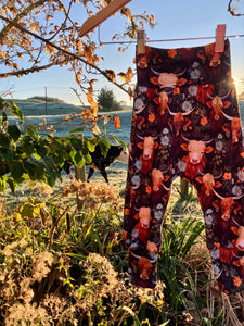 Highland Cow Harem Pants