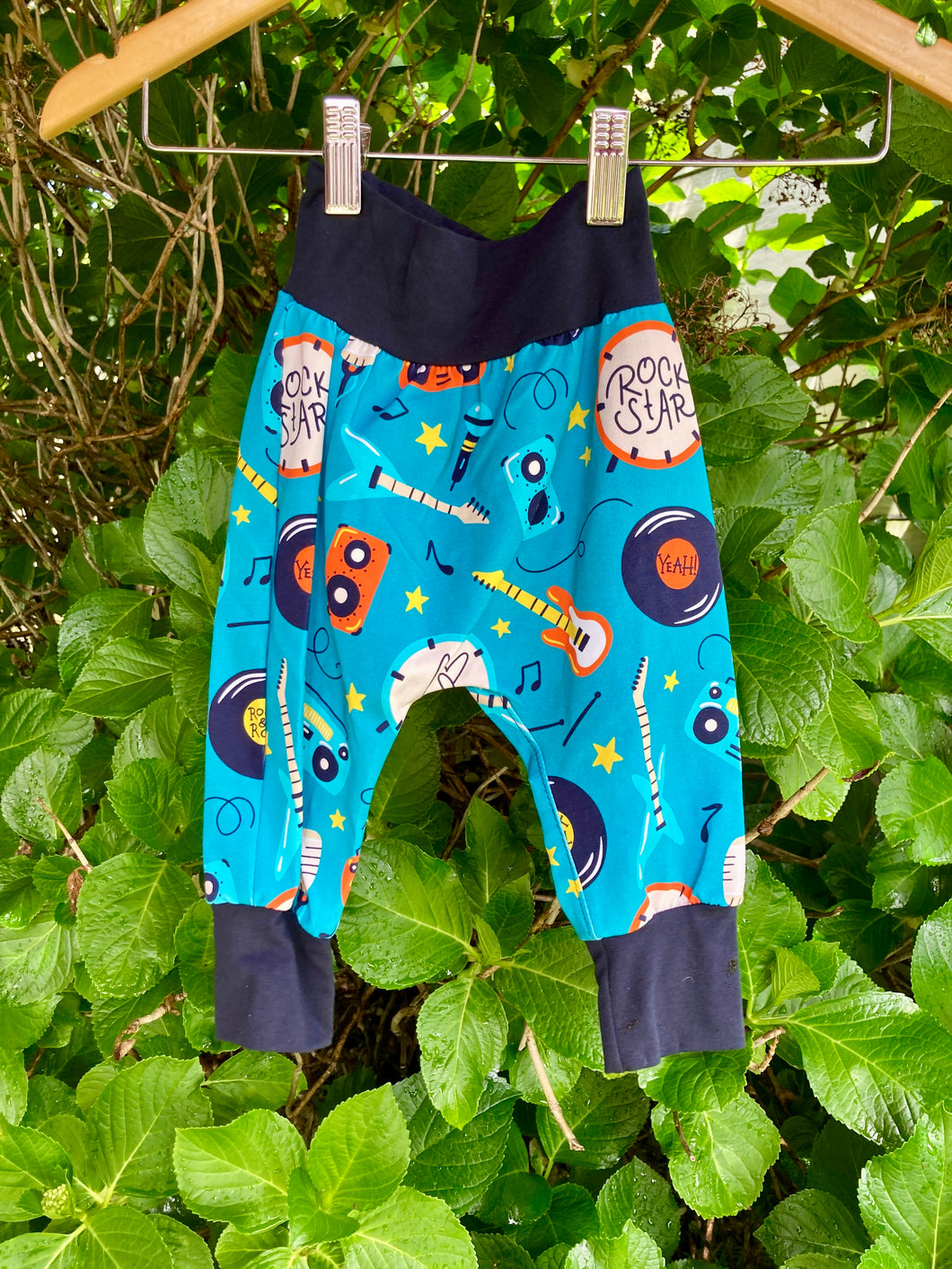 Rock 'n Roll drop crotch pants