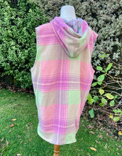 Load image into Gallery viewer, X-Large Women’s Woollen Vest Pink and Lime