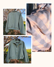 Load image into Gallery viewer, Bomber Jacket - Choose Your Own Colour Lilac Checks