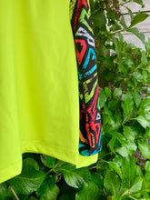 Load image into Gallery viewer, Abstract Swim Top - Yellow