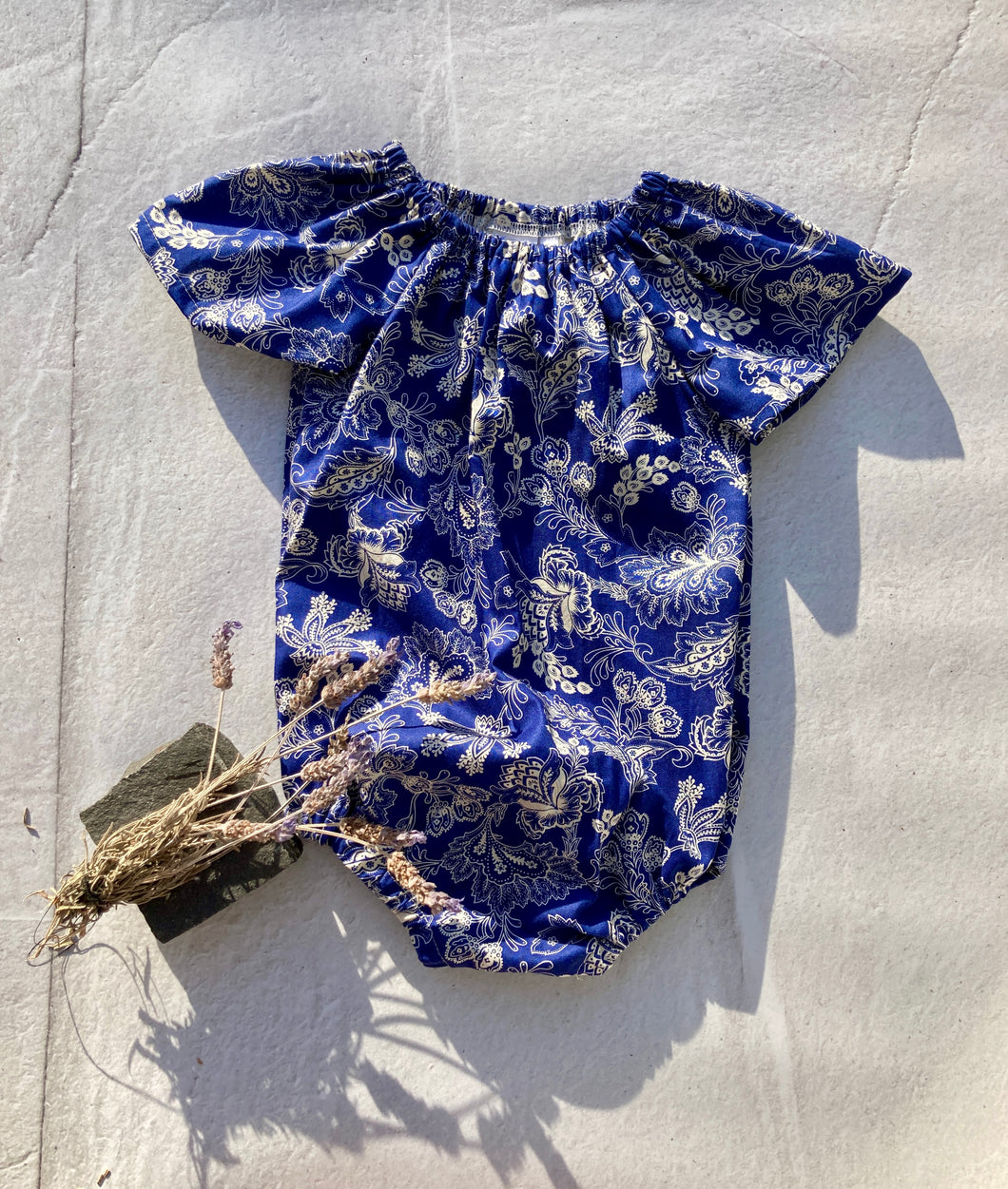 Flutter Romper - Paisley