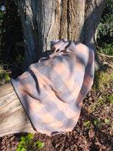 Load image into Gallery viewer, Bomber Jacket - Choose Your Own Colour Lilac Checks